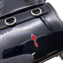 Load image into Gallery viewer, Christian Louboutin Paloma 2way Bag Black Patent Leather Size Nano