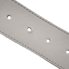 Load image into Gallery viewer, LOUIS VUITTON BeltLV Initials Belt Size 90 GrayMP300 Damier Salt