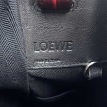 Load image into Gallery viewer, LOEWE Hammock mini Black/Red Leather Size Small