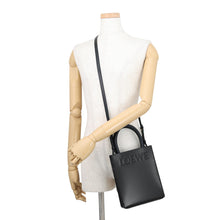 Load image into Gallery viewer, LOEWE Stanbird 2-way Handbag BlackA933S30X01 Leather
