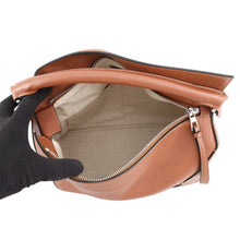 Load image into Gallery viewer, LOEWE Edge Puzzle Bag Medium Brown Calf Leather Size Medium