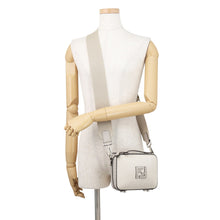 将图像加载到图库查看器中,FENDI Selleria Suitcase 2WAY Bag Gray7VA552AHU6F1GMI Canvas Leather Size Mini
