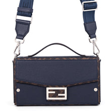 Load image into Gallery viewer, FENDI Baguette Soft Trunk Brown/Navy7VA565AQWHF1O8P PVC Leather