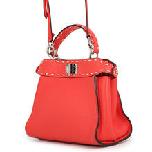 将图像加载到图库查看器中,FENDI Selleria Peekaboo Mini Orange8BN244 Leather Size Mini