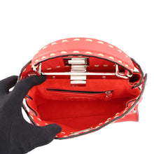 将图像加载到图库查看器中,FENDI Selleria Peekaboo Mini Orange8BN244 Leather Size Mini