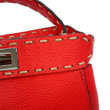 将图像加载到图库查看器中,FENDI Selleria Peekaboo Mini Orange8BN244 Leather Size Mini