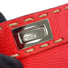 将图像加载到图库查看器中,FENDI Selleria Peekaboo Mini Orange8BN244 Leather Size Mini
