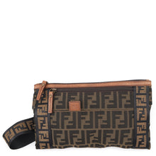将图像加载到图库查看器中,FENDI Zucca Crossbody Bag Brown7VA18700MX7F0VT4 Canvas