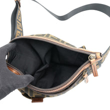 将图像加载到图库查看器中,FENDI Zucca Crossbody Bag Brown7VA18700MX7F0VT4 Canvas