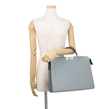 Load image into Gallery viewer, FENDI Peekaboo Icy You Gray7VA529AFC3 Leather Size Medium