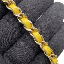 将图像加载到图库查看器中,CHANEL Matelasse ChainShoulder wallet YellowAP0250 Caviar Leather