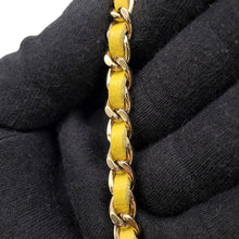 将图像加载到图库查看器中,CHANEL Matelasse ChainShoulder wallet YellowAP0250 Caviar Leather