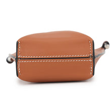 Load image into Gallery viewer, LOEWE Gate Pocket Shoulder Bag Brown Leather
