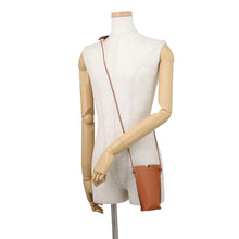 Load image into Gallery viewer, LOEWE Gate Pocket Shoulder Bag Brown Leather