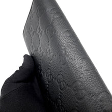 Load image into Gallery viewer, GUCCI GG Emblem Continental Wallet Black815922 Leather