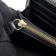 Load image into Gallery viewer, GUCCI GG Emblem Continental Wallet Black815922 Leather