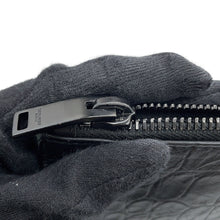 Load image into Gallery viewer, SAINT LAURENT PARIS Clutch Bag Black453249 Embossed Leather