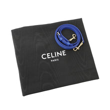 Load image into Gallery viewer, CELINE Cubo 2WAY Handbag Royal Blue124182 Leather