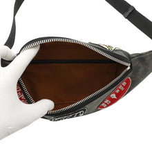 Load image into Gallery viewer, CELINE Macadam Pattern Crossbody Bag - The Dancing Kid Collection Black/Brown/Multicolor Leather