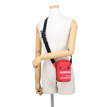 Load image into Gallery viewer, BURBERRY Cross Body Bag Red/Black/White8036889 PVC