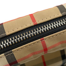 Load image into Gallery viewer, BURBERRY Nova Check Mini Shoulder Bag Beige/Black/Red8014420 Nylon