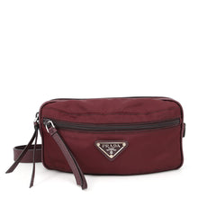 Load image into Gallery viewer, PRADA Waist Bag Brown Nylon Leather