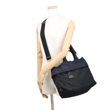 Load image into Gallery viewer, PRADA Tessuto Double 2-Way Tote Bag Black/NavyB1959V Nylon