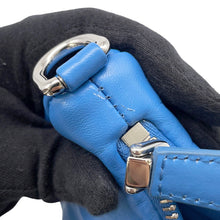 将图像加载到图库查看器中,PRADA Re-edition Shoulder Bag Light Blue1BH204 Leather