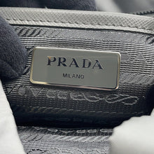 Load image into Gallery viewer, PRADA SEA-BEYOND Backpack Gray1BZ677 Nylon Saffiano LeatherLeather Size Small