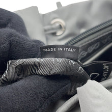 Load image into Gallery viewer, PRADA SEA-BEYOND Backpack Gray1BZ677 Nylon Saffiano LeatherLeather Size Small