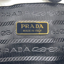 Load image into Gallery viewer, PRADA BucketShoulder Bag White1BH038 Patent Leather