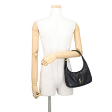 Load image into Gallery viewer, SAINT LAURENT PARIS Calypso Mini Hobo Bag Black791484 Lambskin