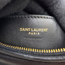 Load image into Gallery viewer, SAINT LAURENT PARIS Calypso Mini Hobo Bag Black791484 Lambskin