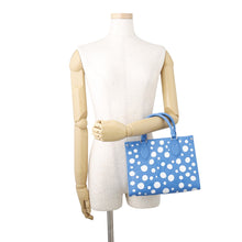 Load image into Gallery viewer, LOUIS VUITTON Onthego LVxYKCollaboration Blue/WhiteM46424 Monogram Empreinte Leather Infinity Dot Size PM