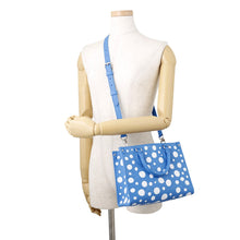 Load image into Gallery viewer, LOUIS VUITTON Onthego LVxYKCollaboration Blue/WhiteM46424 Monogram Empreinte Leather Infinity Dot Size PM