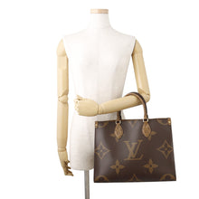 Load image into Gallery viewer, LOUIS VUITTON Onthego RedM45321 Monogram Monogram Reverse Canvas Monogram Giant Size MM