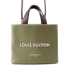 Load image into Gallery viewer, LOUIS VUITTON Shopper tote KhakiM15238 CowhideLeather Size Mini
