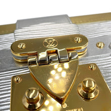 Load image into Gallery viewer, LOUIS VUITTON Petite Malle Silver/GoldM54652 Epi Metallic