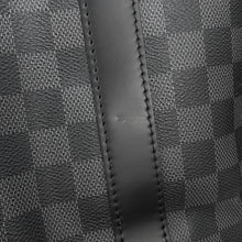 Load image into Gallery viewer, LOUIS VUITTON Keepall Bandouliere NoirN41413 Damier Graphite Size 55