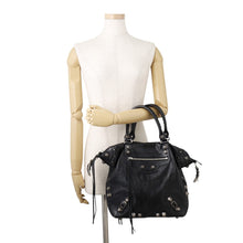 Load image into Gallery viewer, BALENCIAGA Lucagol 2-way Shoulder Bag Black719067 Leather