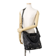 Load image into Gallery viewer, BALENCIAGA Lucagol 2-way Shoulder Bag Black719067 Leather