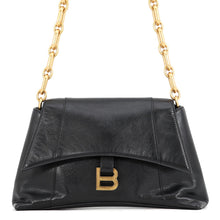 Load image into Gallery viewer, BALENCIAGA Downtown ChainShoulder Bag Black6890581I7BM1090 Leather Size Medium