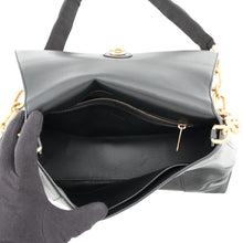 Load image into Gallery viewer, BALENCIAGA Downtown ChainShoulder Bag Black6890581I7BM1090 Leather Size Medium