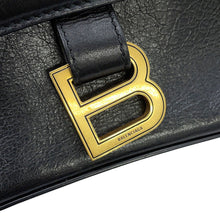 Load image into Gallery viewer, BALENCIAGA Downtown ChainShoulder Bag Black6890581I7BM1090 Leather Size Medium