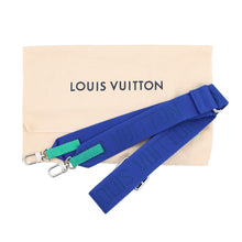 将图像加载到图库查看器中,LOUIS VUITTON Double Phone Pouch Illusion Blue/GreenM81223 Taurillon Leather
