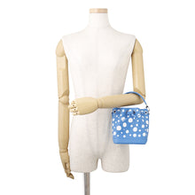 Load image into Gallery viewer, LOUIS VUITTON LV × YK Nano Noe Blue/WhiteM81985 Monogram Empreinte Leather Infinity Dot