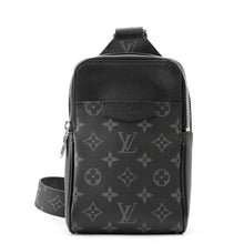 Load image into Gallery viewer, LOUIS VUITTON outdoor sling bag NoirM30741 Monogram Eclipse Taiga Leather