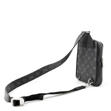 Load image into Gallery viewer, LOUIS VUITTON outdoor sling bag NoirM30741 Monogram Eclipse Taiga Leather