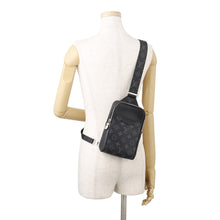 Load image into Gallery viewer, LOUIS VUITTON outdoor sling bag NoirM30741 Monogram Eclipse Taiga Leather