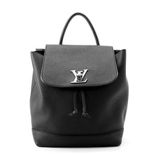 Load image into Gallery viewer, LOUIS VUITTON Lockme Backpack NoirM41815 Grained Calf Leather